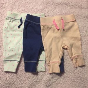 💕 Cat&Jack Baby Girl 0-3m Pants 💕